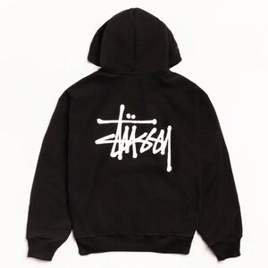 BASIC STÜSSY ZIP HOODIE